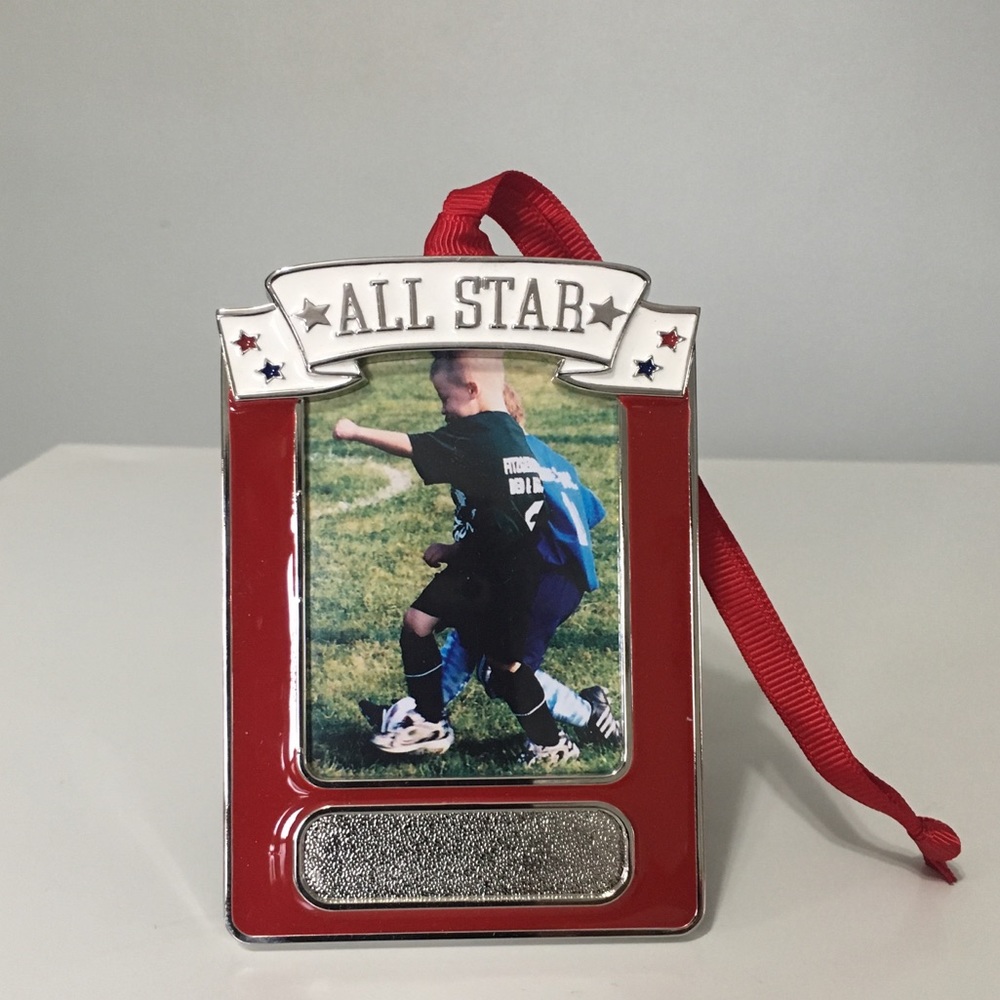 Things Remembered All Star photo frame ornament